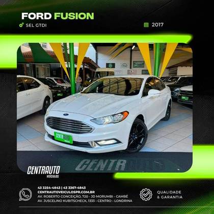 FORD FUSION 2.0 SEL 16V GASOLINA 4P AUTOMÁTICO FORD FUSION 2.0 SEL 16V GASOLINA 4P AUTOMÁTICO